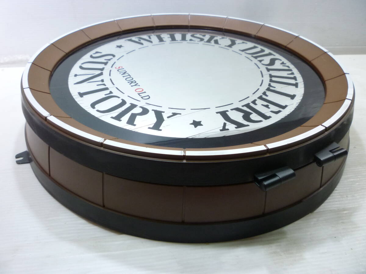 SUNTORY OLD サントリー オールド ウイスキー 樽型ミラー 壁掛け SUNTORY OLD サントリー オールド ウイスキー 樽型ミラー 壁掛け