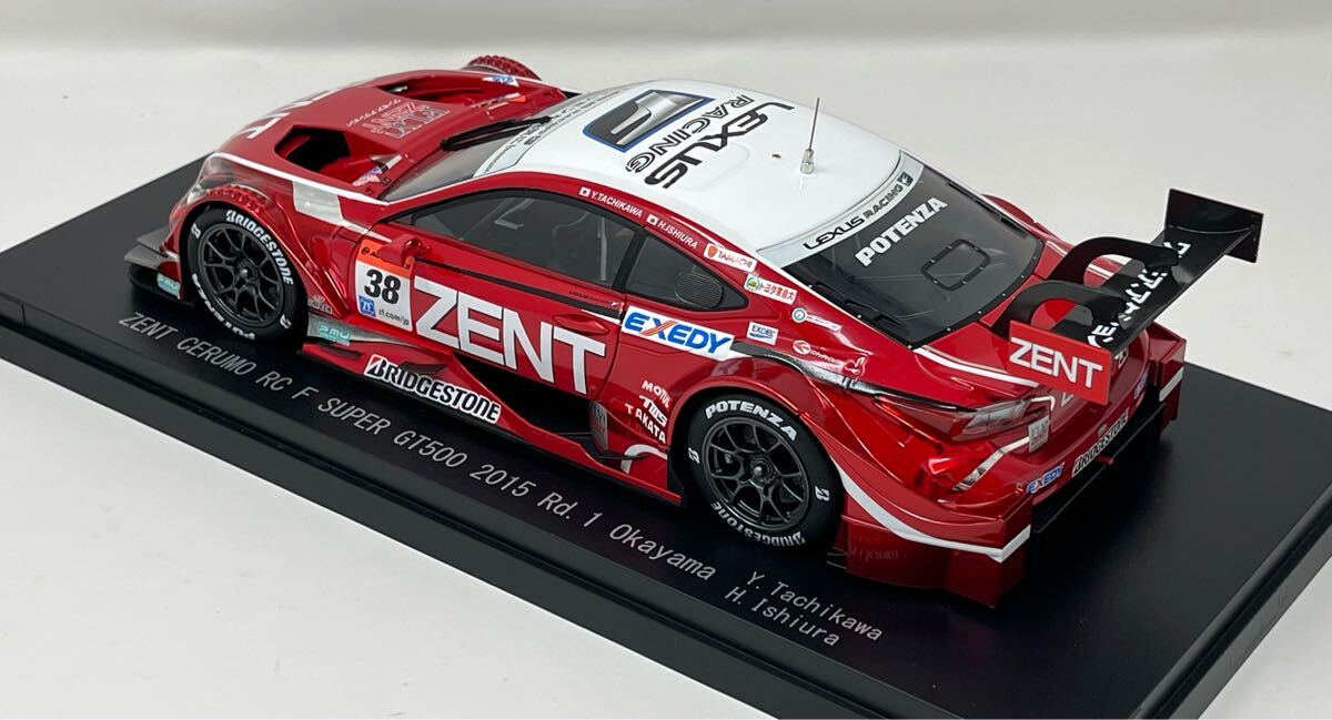 Yahoo!オークション - EBBRO 1/18 ZENT SERUMO RCF GT500 2015