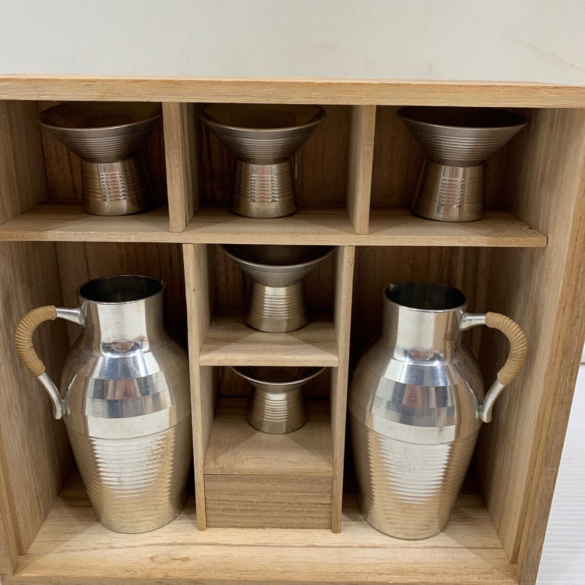 I☆レア☆酒器 錫製 徳利 お猪口 盃 錫半 本錫 酒器セット 酒器 I☆レア☆酒器 錫製 徳利 お猪口 盃 錫半 本錫 酒器セット 酒器