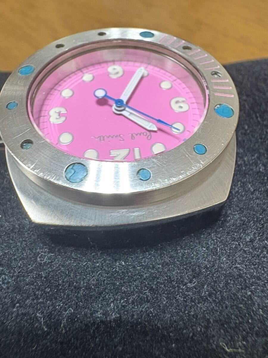 稼働品 Paul Smith ポールスミス 6038-H29565 ピンク文字盤 稼働品 Paul Smith ポールスミス 6038-H29565 ピンク文字盤