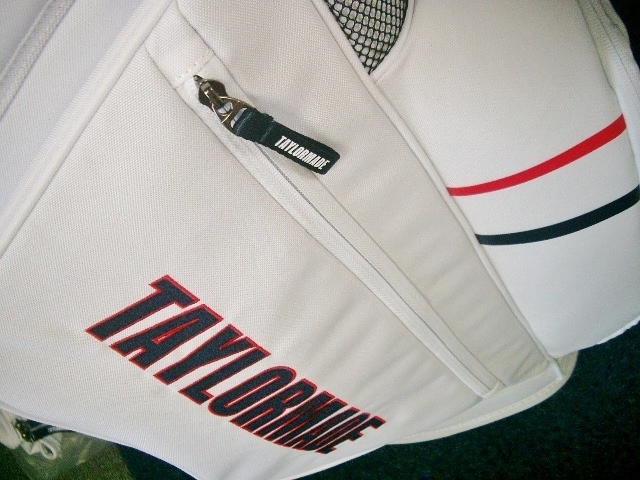 未使用　テーラーメイド　レディース＆ユニセックス　コンパクト　取っ手付　スポーティ　白赤紺　スタンドバッグ _画像8