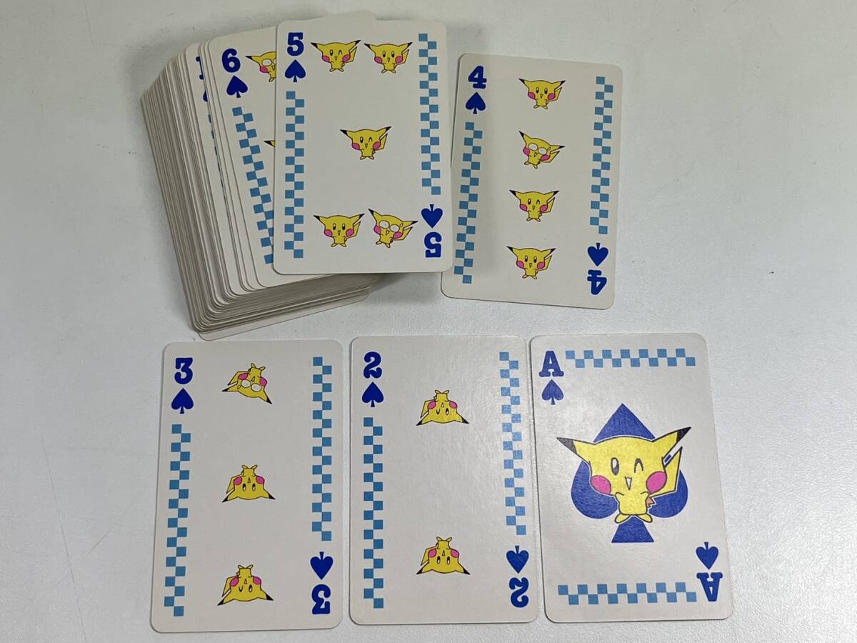 ちゃお 1998年 2月号 PiPiPiアドベンチャー ポケモン 付録 トランプ