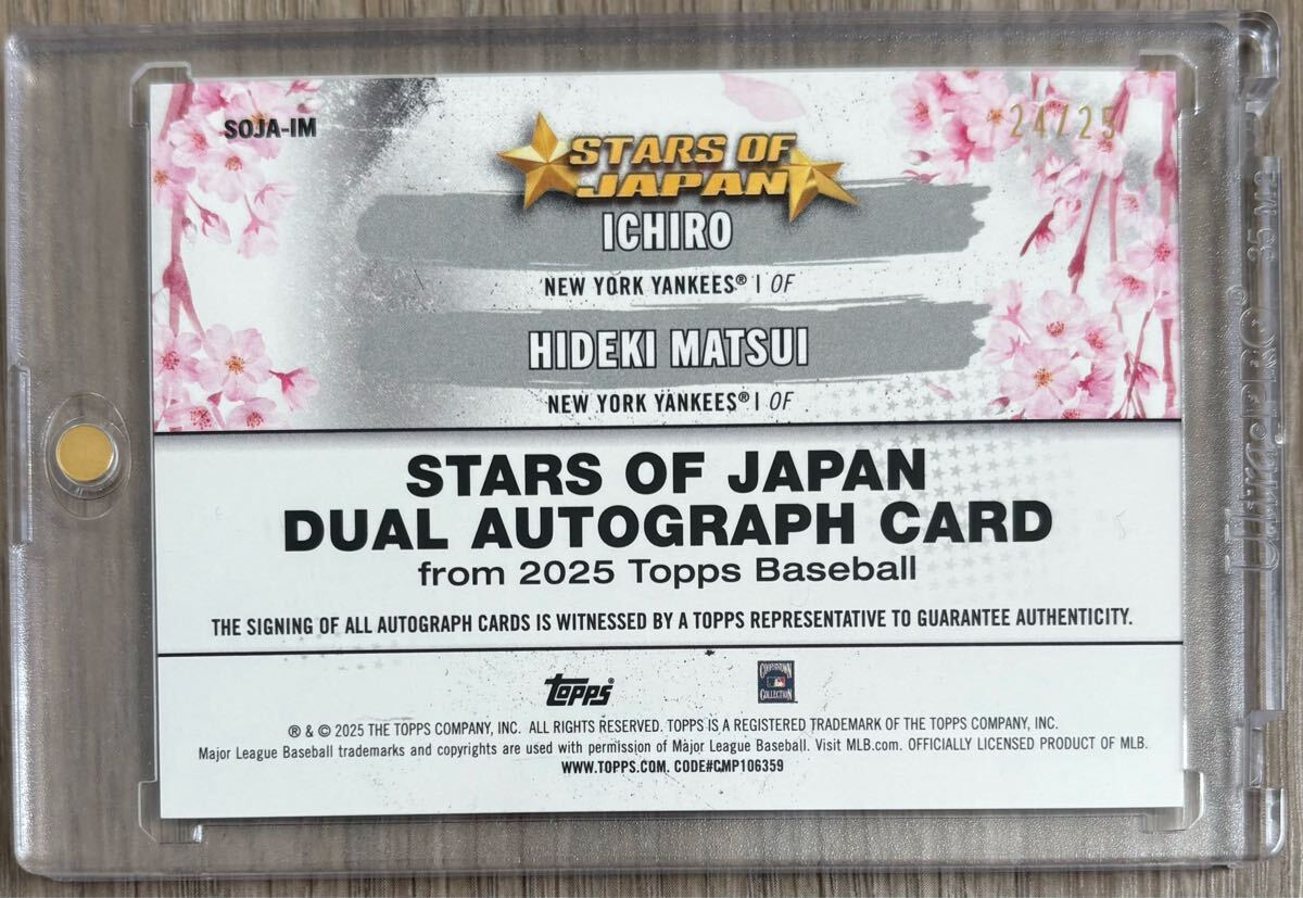 超レア 世界25枚 2025 TOPPS SERIES 1 TOKYO 2枚セット 大谷 超レア 世界25枚 2025 TOPPS SERIES 1 TOKYO 2枚セット 大谷