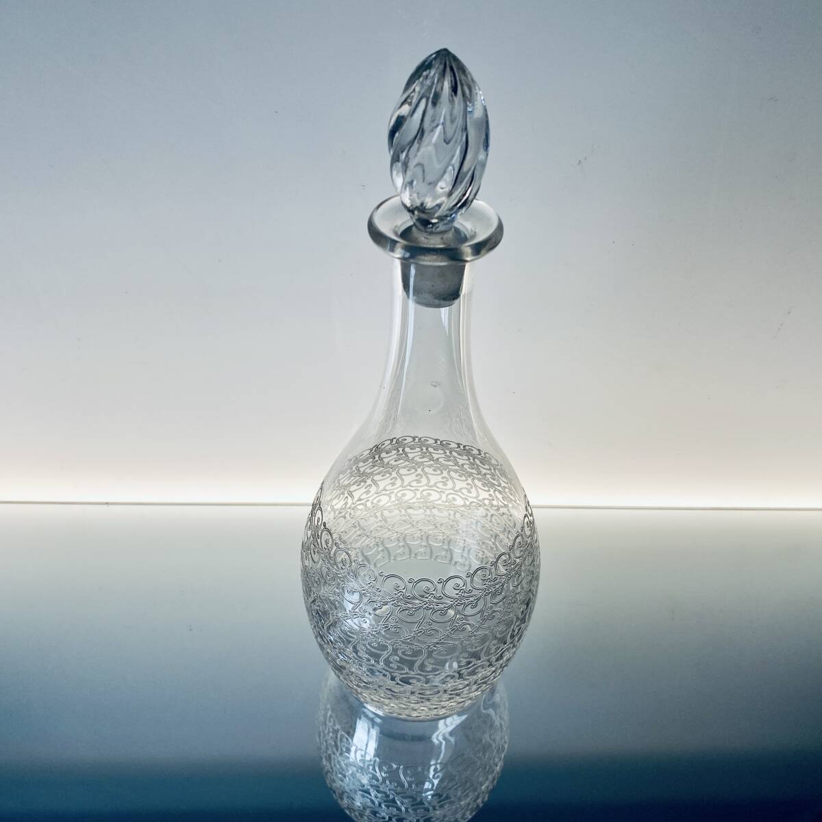 アンティークバカラローハン雫型デキャンタ BACCARAT ROHAN