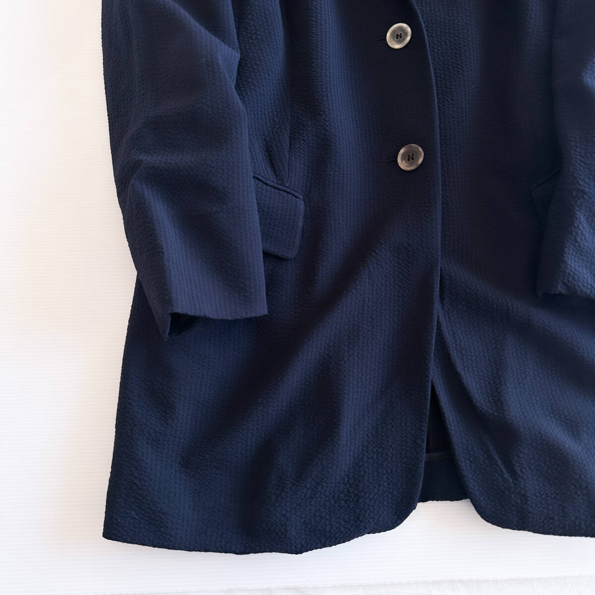 JIL SANDER( Jil Sander )/sia футбол жакет темно синий выполненный в строгом стиле темно-синий 36 размер 