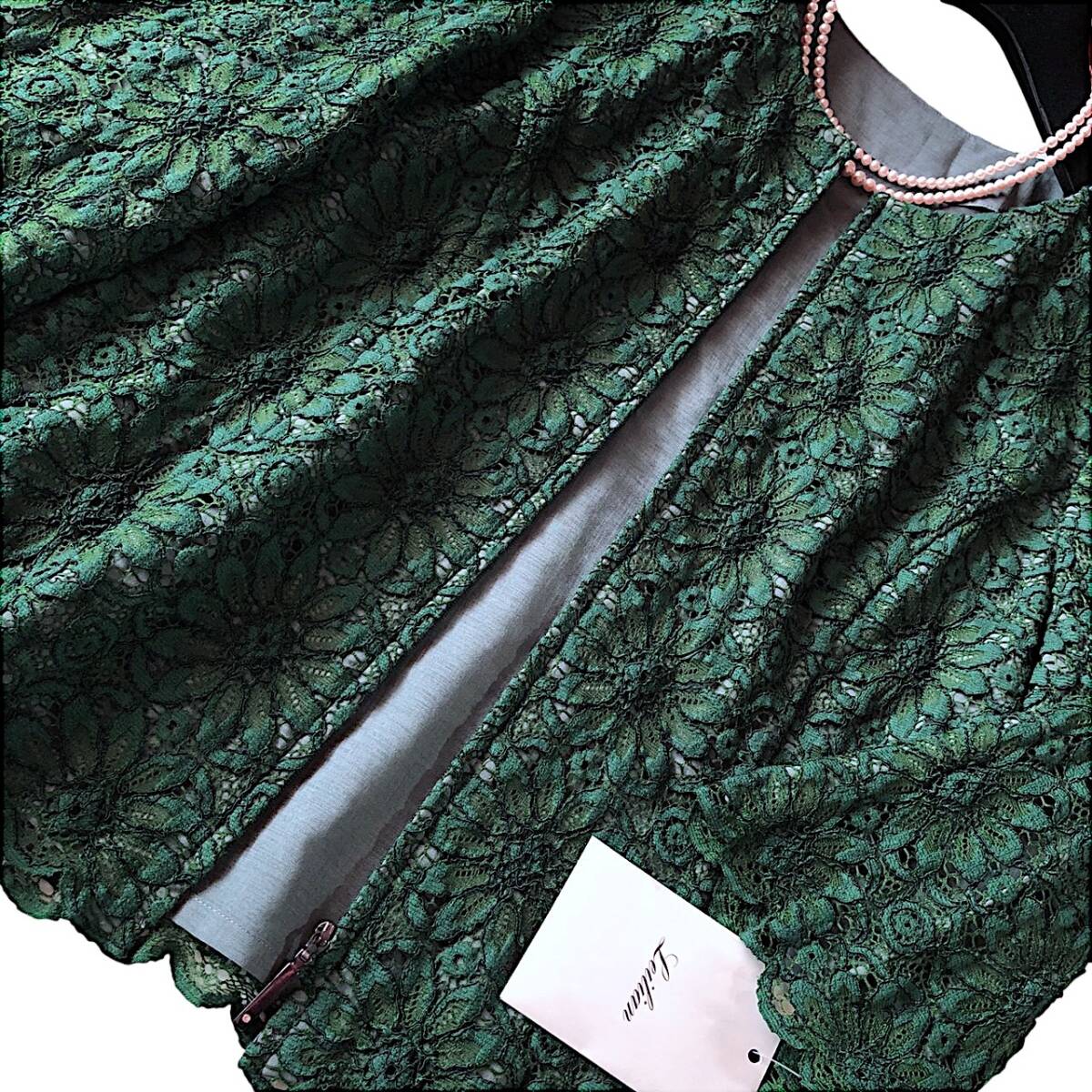 A05◇極美品 春秋 レリアン Leilian 大きいサイズ 11 L XL 花 A05◇極美品 春秋 レリアン Leilian 大きいサイズ 11 L XL 花