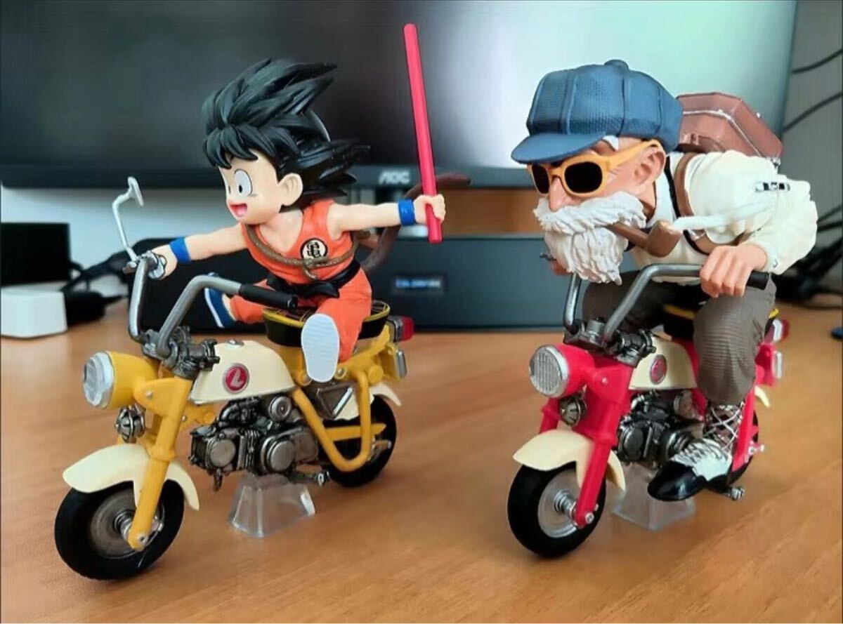 PVC製 孫悟空&亀仙人 ドラゴンボール フィギュア ガレージ PVC製 孫悟空&亀仙人 ドラゴンボール フィギュア ガレージ