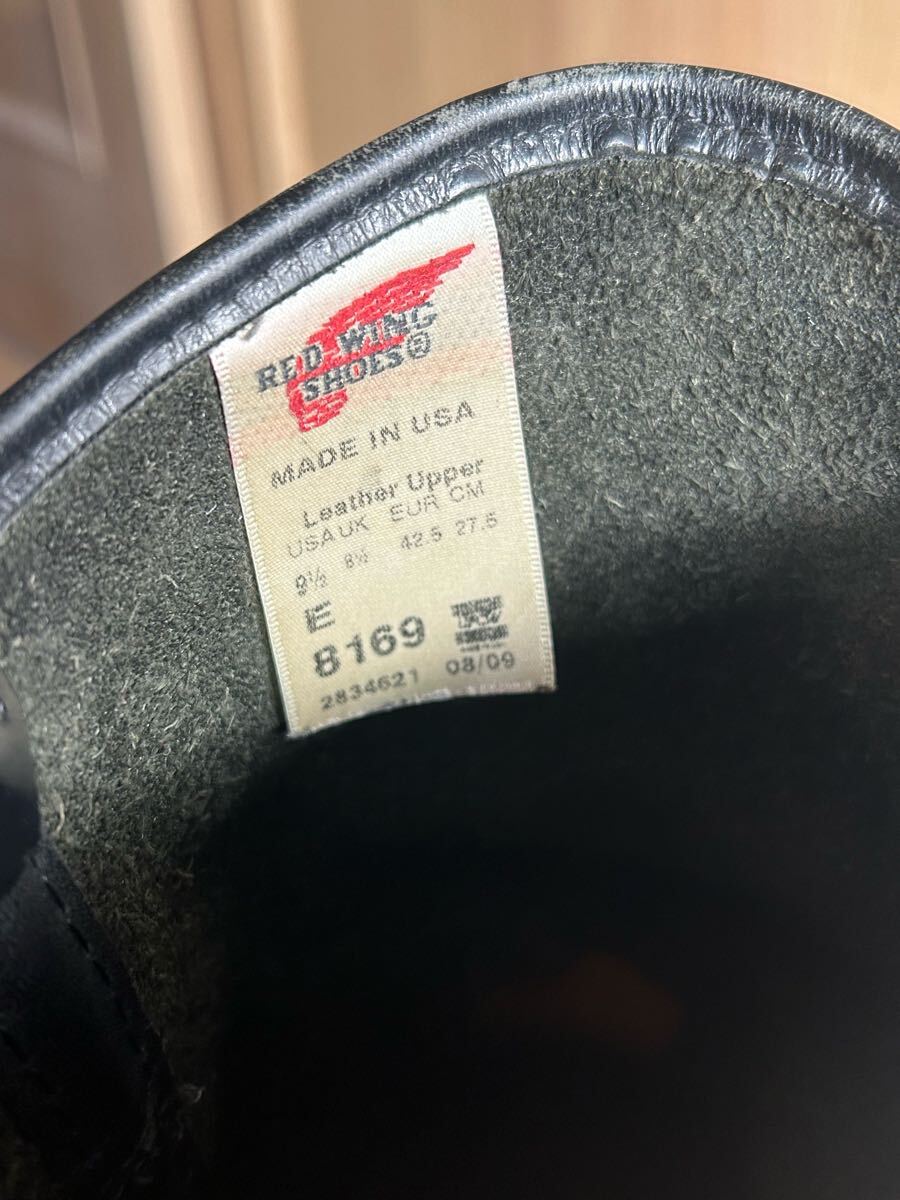 レッドウィング ペコスブーツ RED WING PECOS 羽タグ REDWING 黒 レッドウィング ペコスブーツ RED WING PECOS 羽タグ REDWING 黒