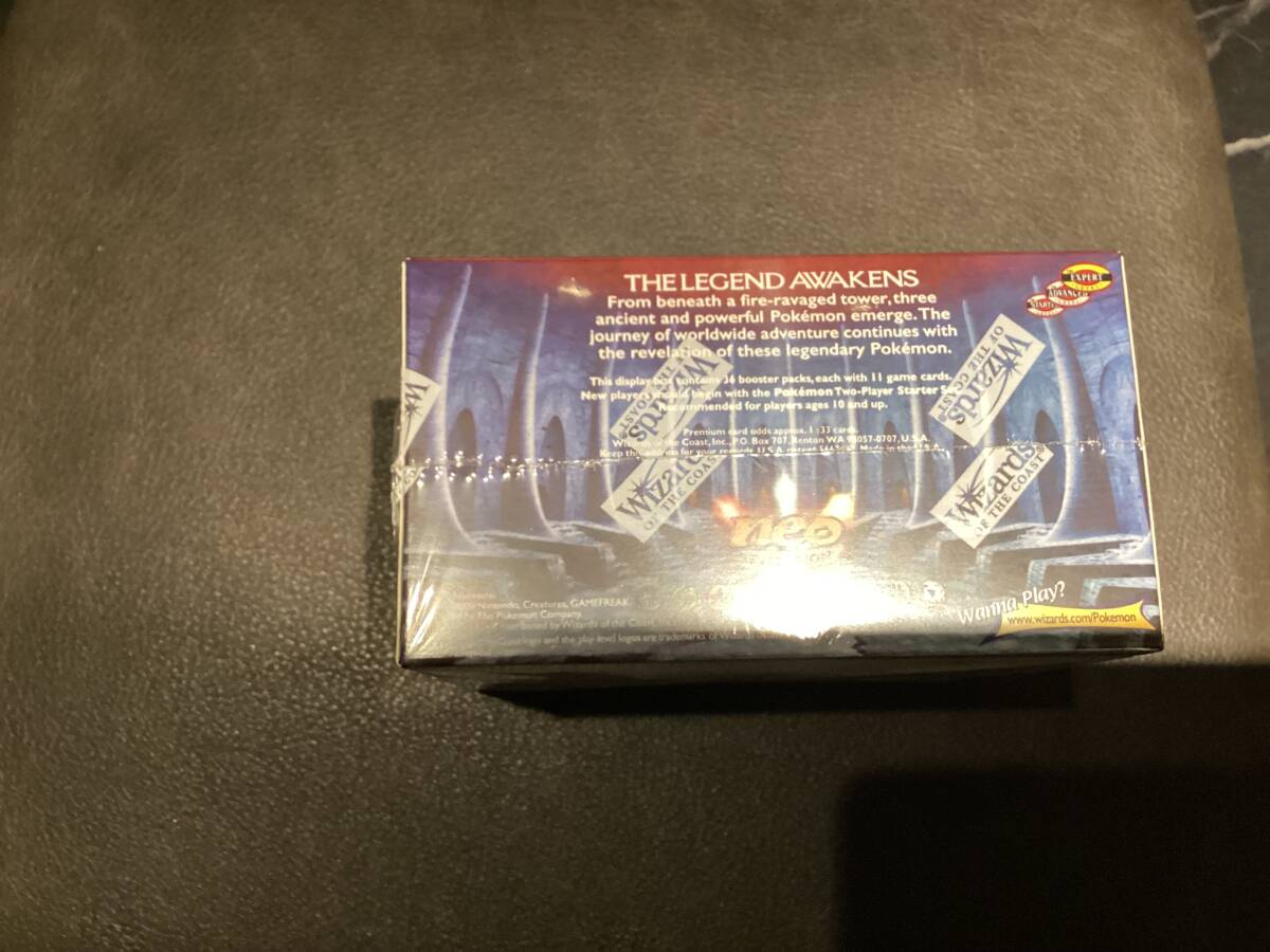 ポケモンカードゲーム Neo Revelation 1st Edition Booster Box ポケモンカードゲーム Neo Revelation 1st Edition Booster Box