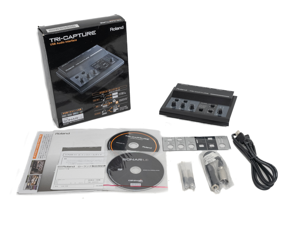 Roland ローランド オーディオインターフェイス TRI-CAPTURE UA-33