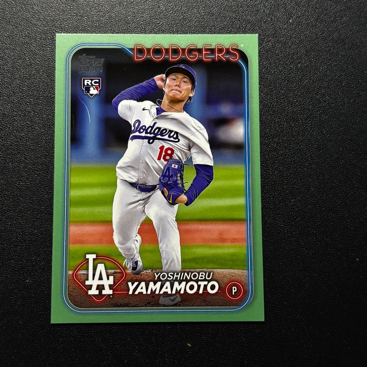 75枚限定 山本由伸 2024 Topps Japan Edition LIME GREEN 75枚限定 山本由伸 2024 Topps Japan Edition LIME GREEN
