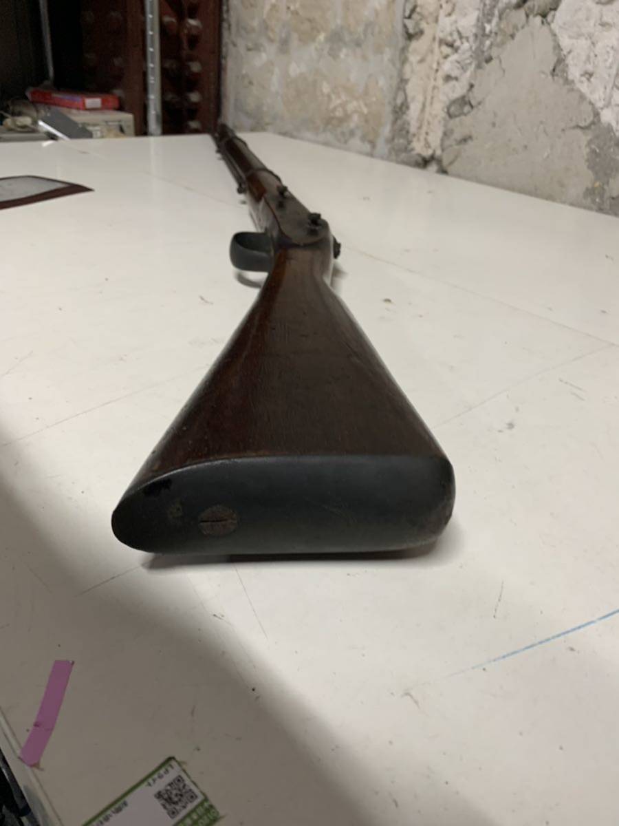 登録証あり　管打ち式銃砲　古銃　専用ソフトケース付き