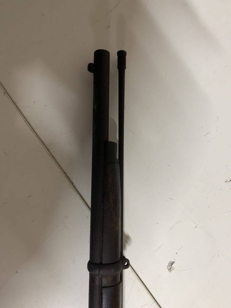 登録証あり　管打ち式銃砲　古銃　専用ソフトケース付き