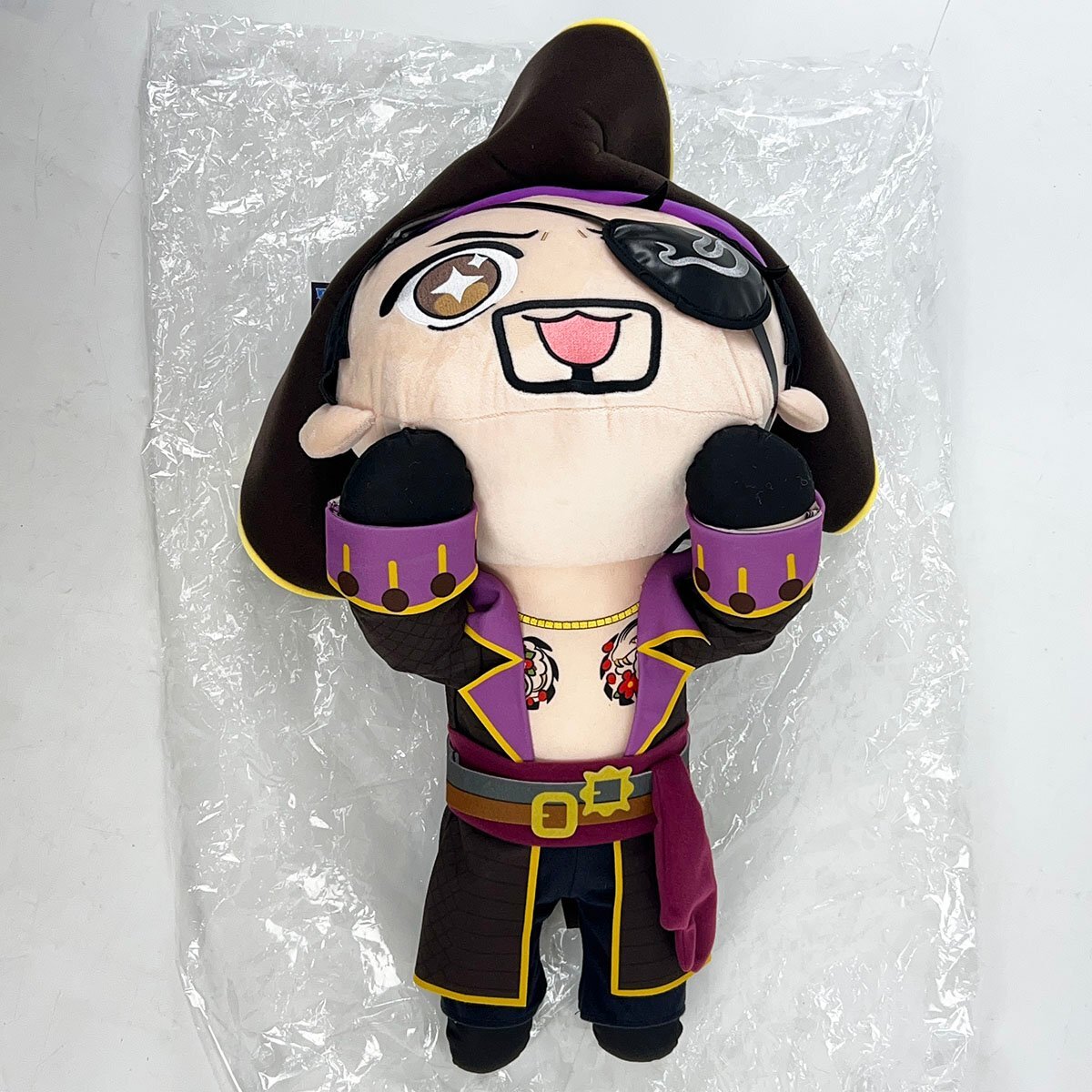 龍が如く 寝そべりぬいぐるみ 真島 吾朗 龍が如く 寝そべり ぬいぐるみ 【セガUFOキャッチャーオンライン