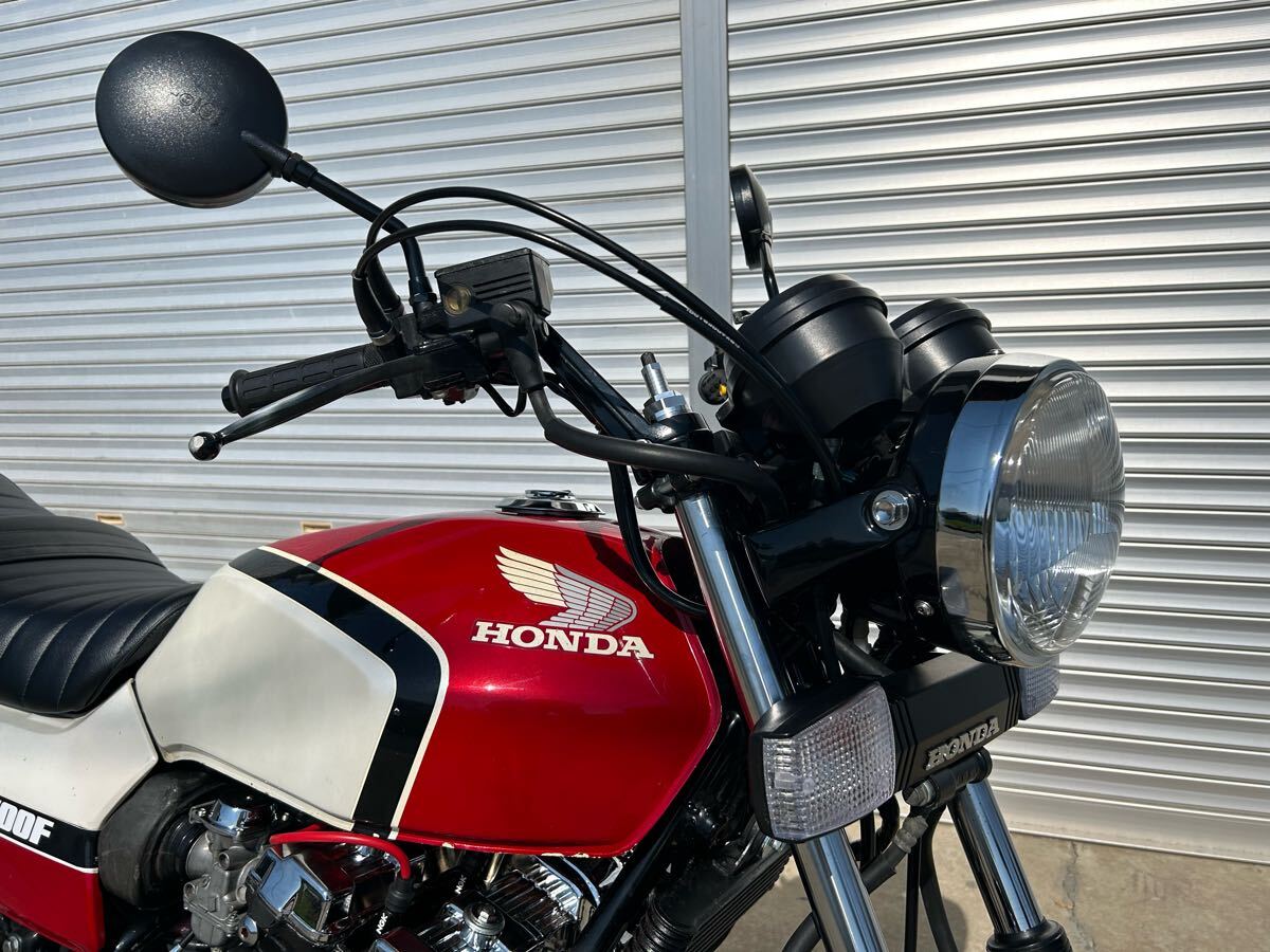 CBX400F セミレストア 車検3年付き 1型赤白カラー BRAEKテール CBX400F セミレストア 車検3年付き 1型赤白カラー BRAEKテール