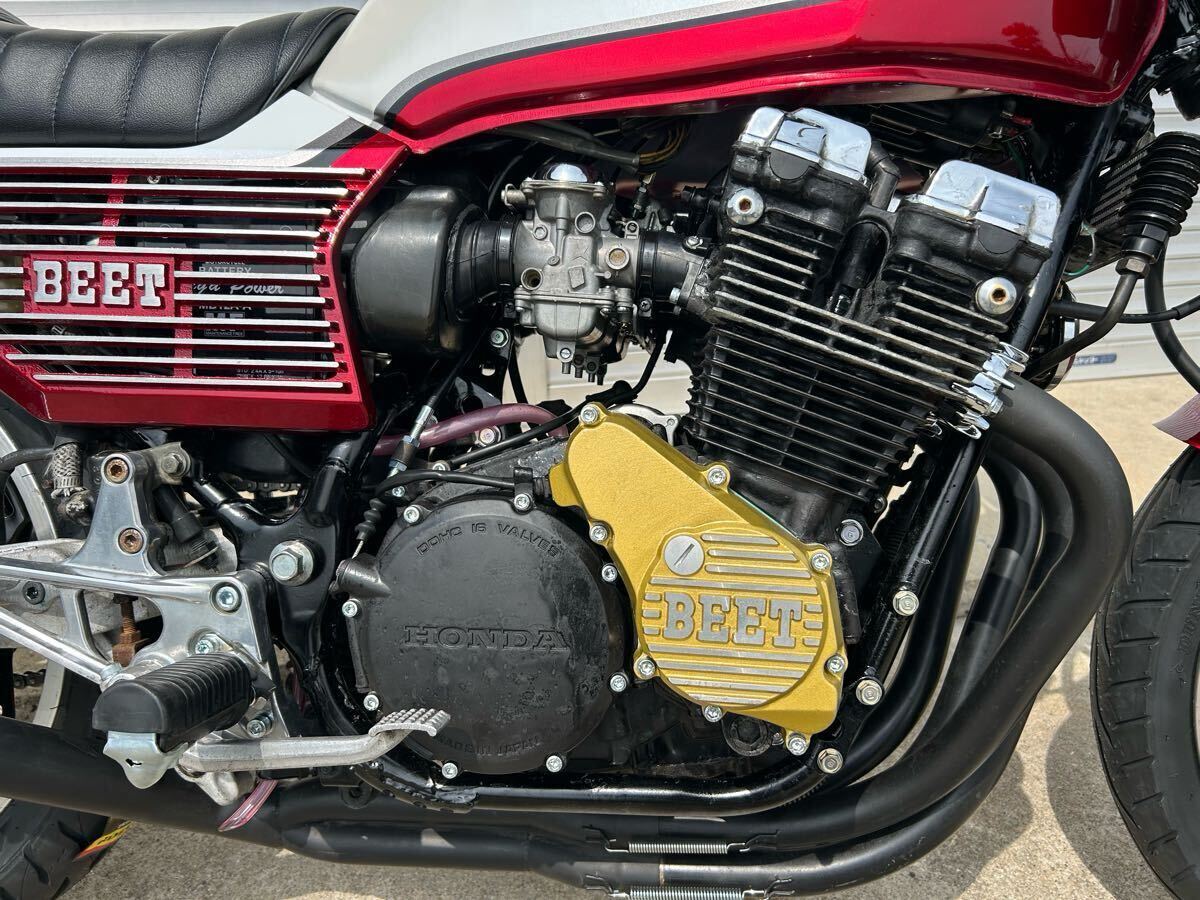 CBX550F 2型赤白カラー 車検3年付き タイヤ前後新品 動画有り CBX550F 2型赤白カラー 車検3年付き タイヤ前後新品 動画有り