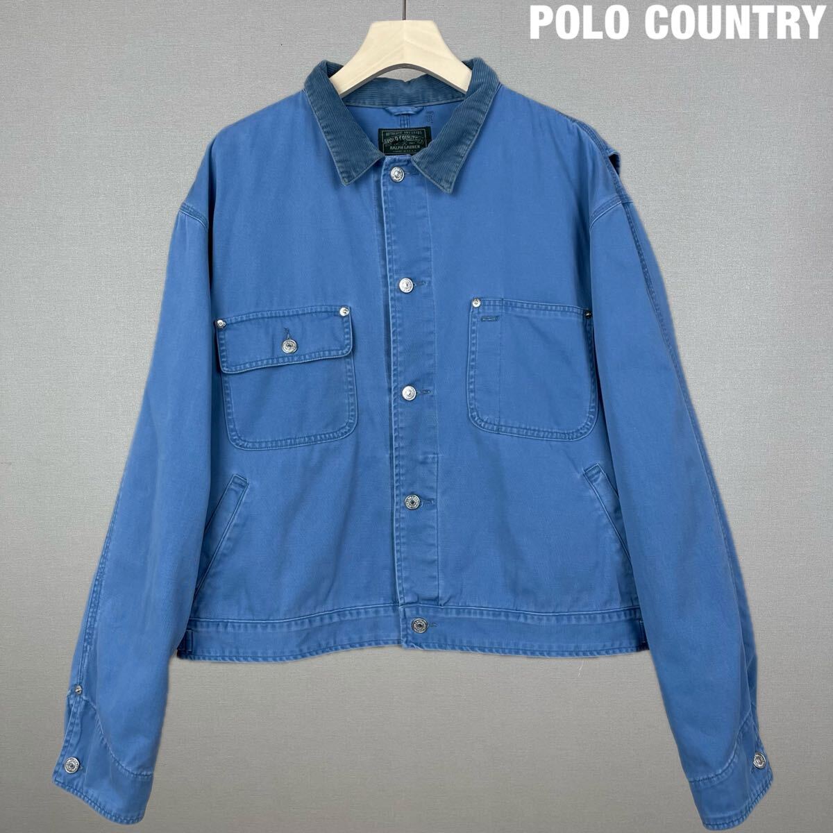 POLO COUNTRY 80s 90s ビンテージ USA製 2nd ワークジャケット POLO COUNTRY 80s 90s ビンテージ USA製 2nd ワークジャケット