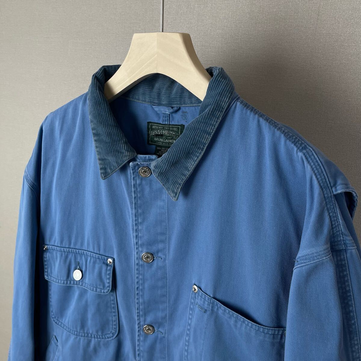 POLO COUNTRY 80s 90s ビンテージ USA製 2nd ワークジャケット POLO COUNTRY 80s 90s ビンテージ USA製 2nd ワークジャケット