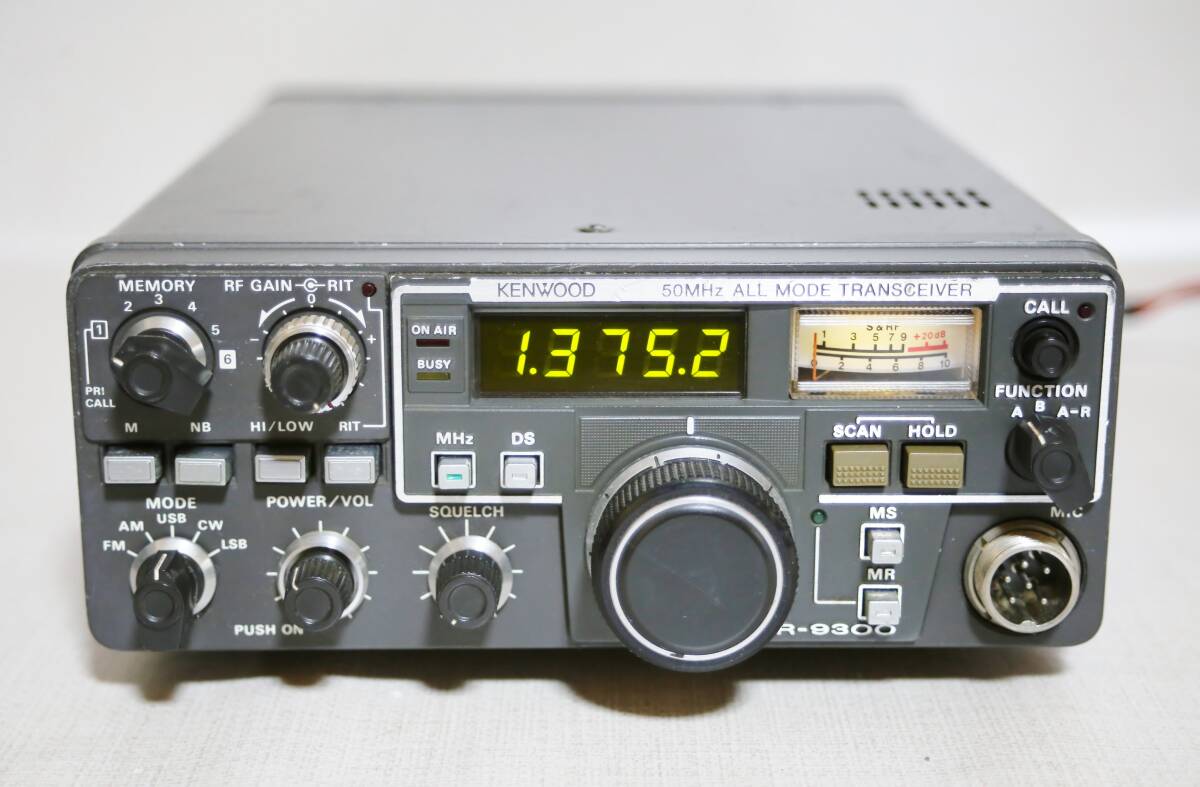 KENWOOD TR-9300 50MHz オールモード機 ケンウッド Yahoo!オークション - ケンウッド TR-9300 50MHz 6mオールモード