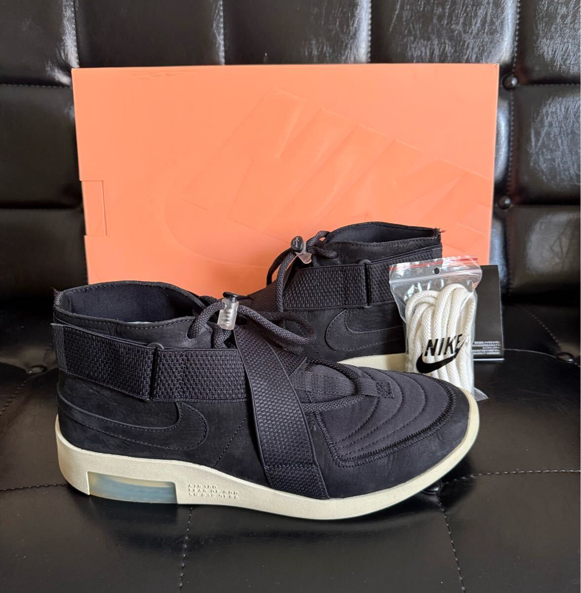 中古】US10.5 28.5㎝ FEAR OF GOD × Nike Air Fear Of God Raid 中古】US10.5 28.5㎝ FEAR OF GOD × Nike Air Fear Of God Raid