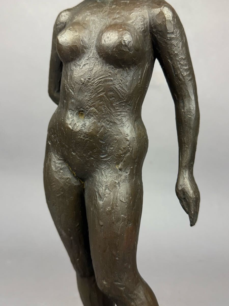 美術品 【mutou】 ブロンズ像 裸婦 ヌード 置物 高43cm 重5419g 美術品 【mutou】 ブロンズ像 裸婦 ヌード 置物 高43cm 重5419g