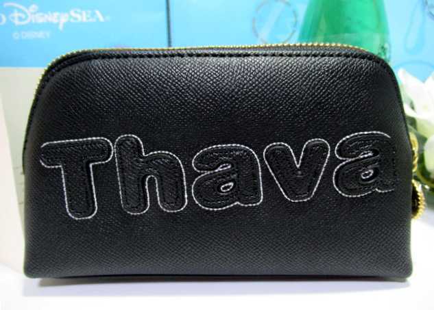 送料無料 40%引 サマンサタバサ サマタバ ロゴ入 ポーチ 小 黒 ブラック 新品 販売証明書付 化粧ポーチ コスメポーチ 旅行ポーチ_画像7