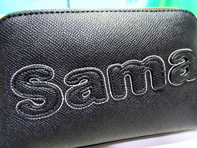 送料無料 40%引 サマンサタバサ サマタバ ロゴ入 ポーチ 小 黒 ブラック 新品 販売証明書付 化粧ポーチ コスメポーチ 旅行ポーチ_画像4