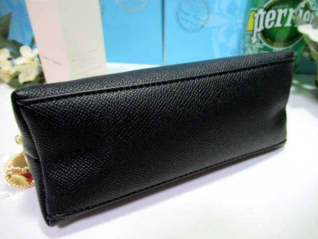 送料無料 40%引 サマンサタバサ サマタバ ロゴ入 ポーチ 小 黒 ブラック 新品 販売証明書付 化粧ポーチ コスメポーチ 旅行ポーチ_画像8