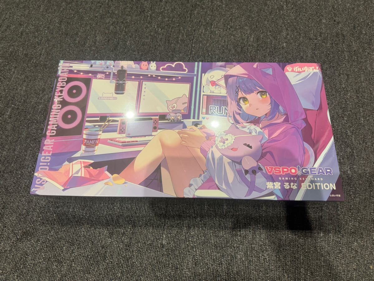 ぶいすぽっ VSPO GEAR ゲーミングキーボード 紫宮るな Edition ぶいすぽっ VSPO GEAR ゲーミングキーボード 紫宮るな Edition