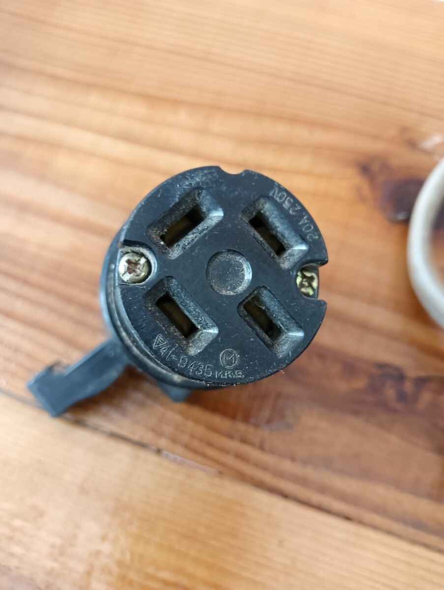 松下電工　ナショナル　WF5015 　3P コンセント他　三相　防水ゴム　接地　乾燥機　動力_画像8