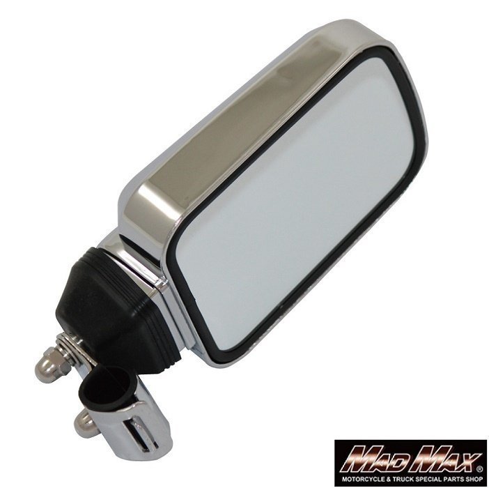 MADMAX для грузовика товар задний Schott зеркало прямоугольник TYPE1 наматывать включая предотвращение зеркало хромированный / расширение зеркало Forward Elf [ стоимость доставки 800 иен ]
