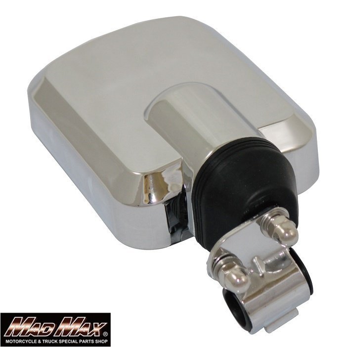 MADMAX для грузовика товар задний Schott зеркало прямоугольник TYPE1 наматывать включая предотвращение зеркало хромированный / расширение зеркало Forward Elf [ стоимость доставки 800 иен ]