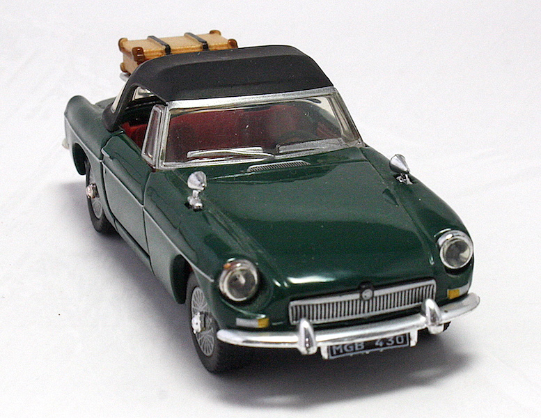 HONGWELL Hongwell 1/43 MGB Soft Top. зеленый / белый 2 шт. комплект