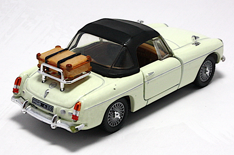 HONGWELL Hongwell 1/43 MGB Soft Top. зеленый / белый 2 шт. комплект