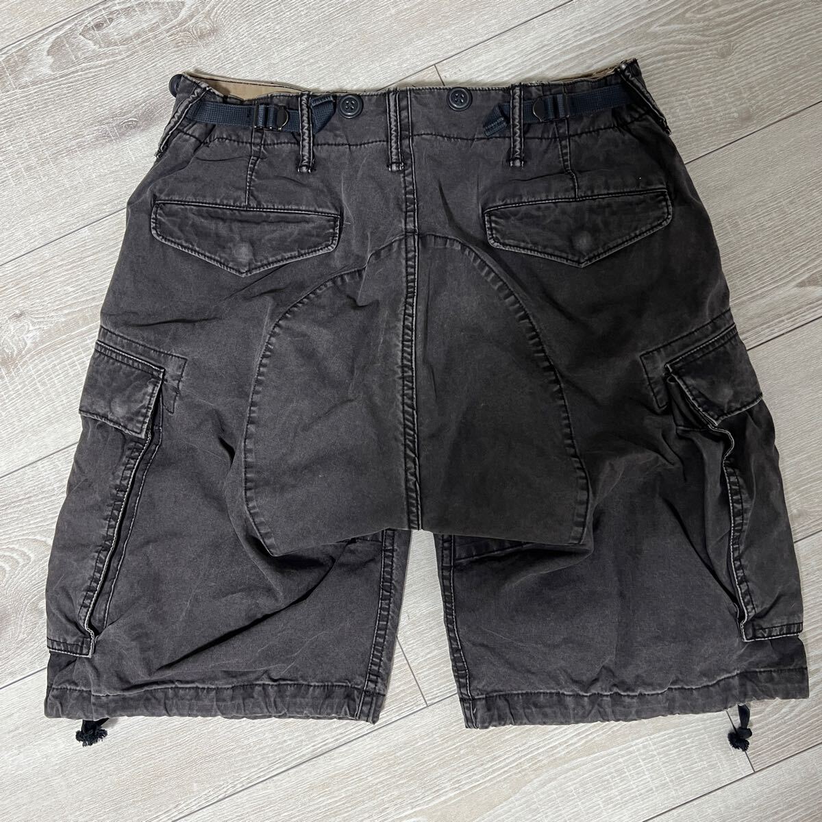 ダブルアールエル RRL リップストップ カーゴ ショートパンツ 28 ダブルアールエル RRL リップストップ カーゴ ショートパンツ 28