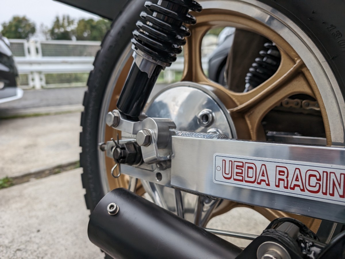 KawasakiZ1Z2アルミスウィングアーム用レイダウンキットGT750CB750GS750_画像9