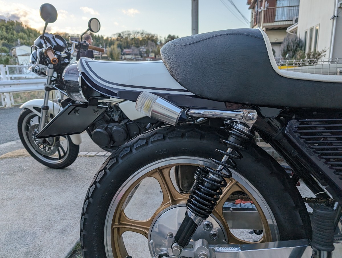 KawasakiZ1Z2アルミスウィングアーム用レイダウンキットGT750CB750GS750_画像10