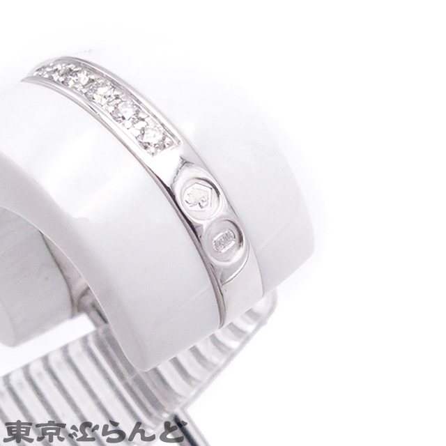 101776950 シャネル CHANEL ウルトラコレクション ダイヤモンド ピアス J4303 ホワイトゴールド ホワイトセラミック K18WG レディース