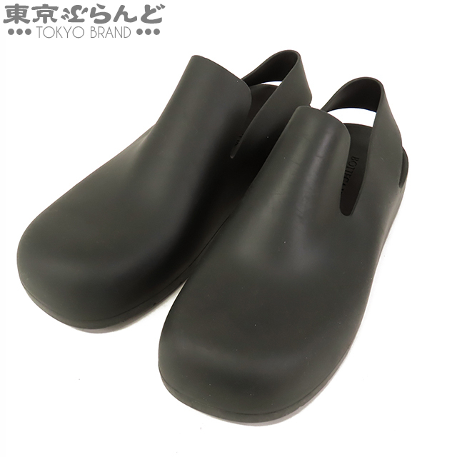 101753118 ボッテガヴェネタ BOTTEGAVENETA パドル サンダル ブラック ラバー 42 サンダル メンズ