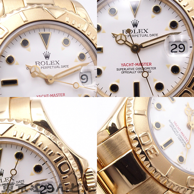101784737 ロレックス ヨットマスター オニキス 金無垢 68628 101784737 ロレックス ヨットマスター オニキス 金無垢 68628