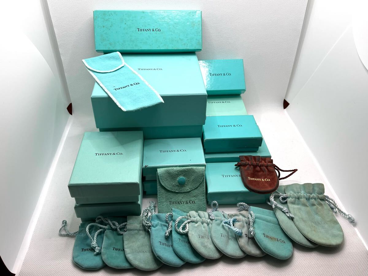 1円スタート 全25点 TIFFANY&Co. ティファニー ボックス 空箱 1円スタート 全25点 TIFFANY&Co. ティファニー ボックス 空箱