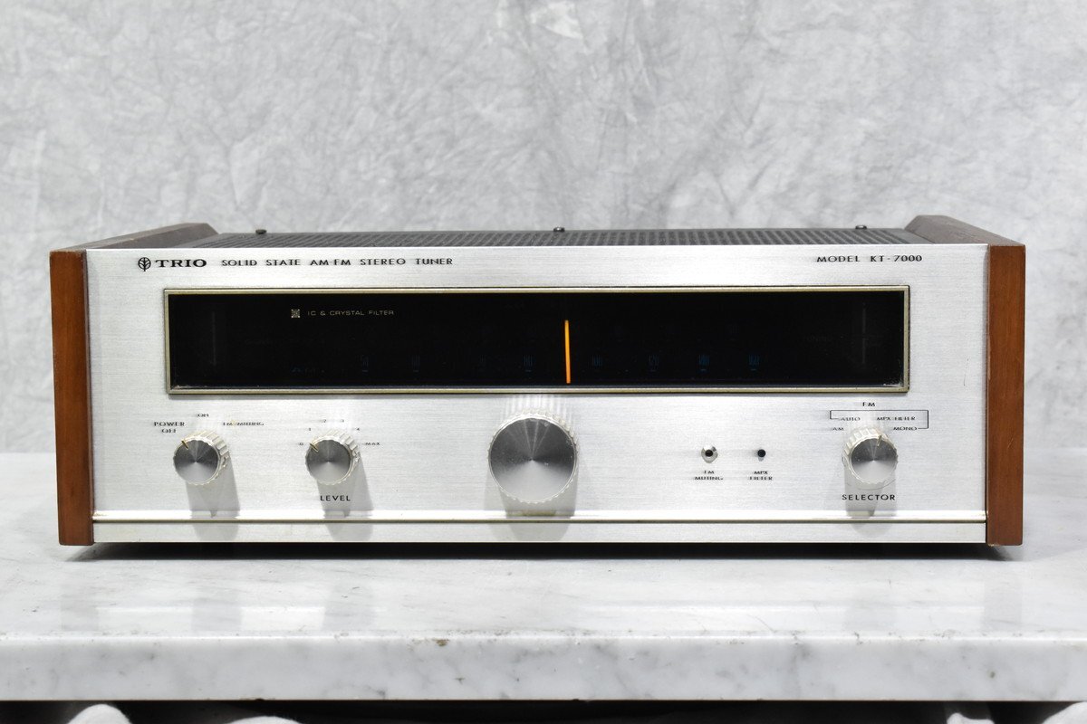 【G】TRIO KT-7700 チューナー トリオ 3034610_画像2