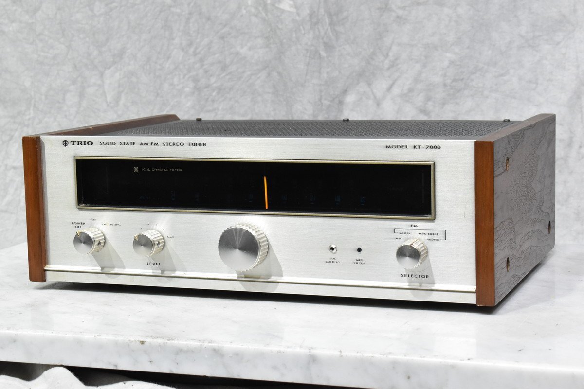【G】TRIO KT-7700 チューナー トリオ 3034610_画像1