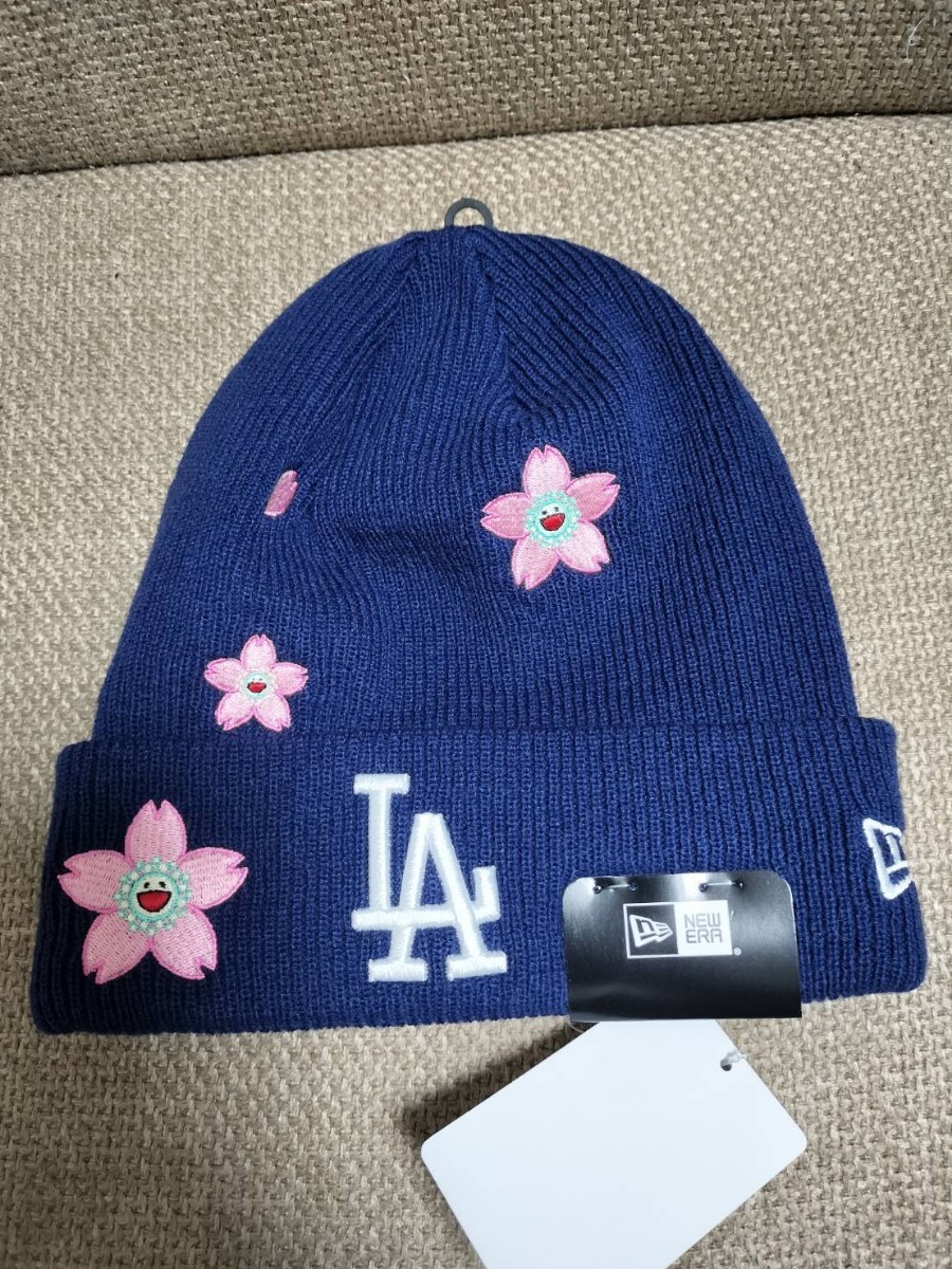 村上隆 MLB Tokyo Series dodgers ニットキャップ ビーニー 村上隆 MLB Tokyo Series dodgers ニットキャップ ビーニー