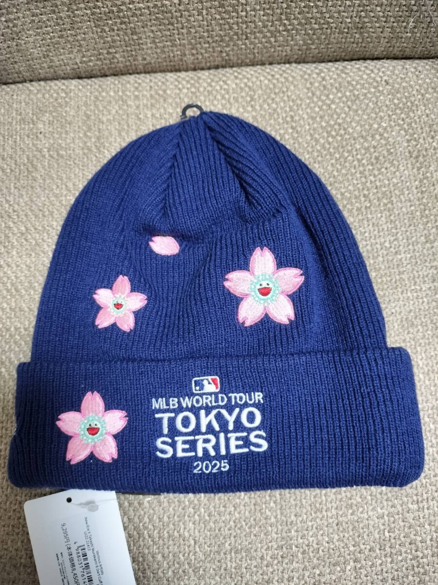 村上隆 MLB Tokyo Series dodgers ニットキャップ ビーニー 村上隆 MLB Tokyo Series dodgers ニットキャップ ビーニー