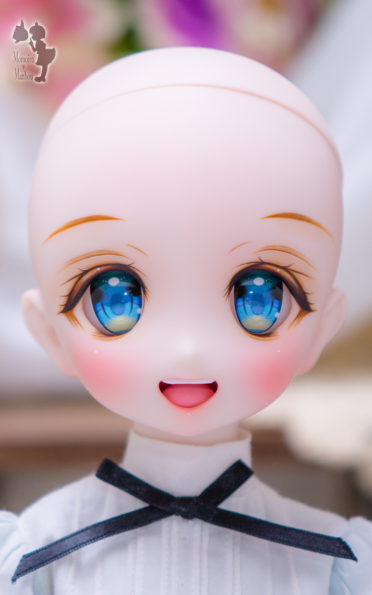 ■MDD向け DDH-22 開口 カスタム ヘッド ＋ アイ　SW セミホワイト肌 Momoman _画像7