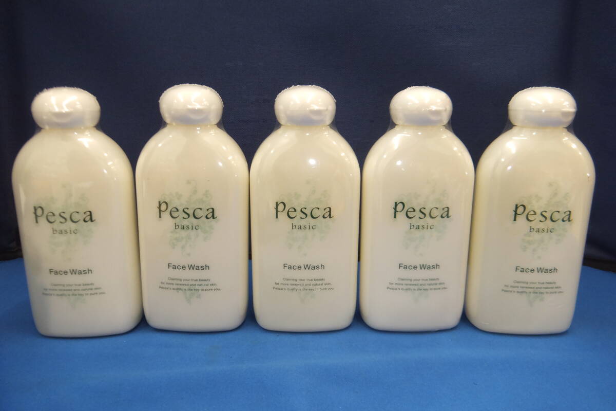 ◆◇即決　未使用　ペスカ　フェイスウォッシュ　クレンジング洗顔料　200ml×5個　送料無料◇◆