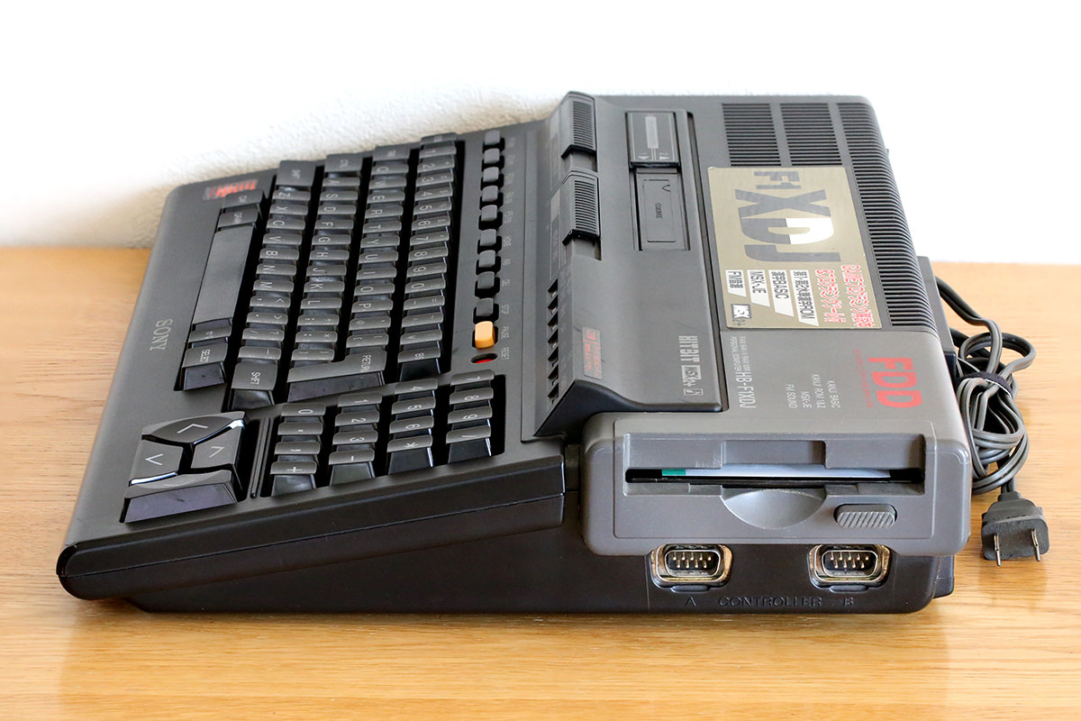 SONY HB-F1 XDJ MSX2+ FM音源 本体 ベルトレスFDD搭載 ビデオ