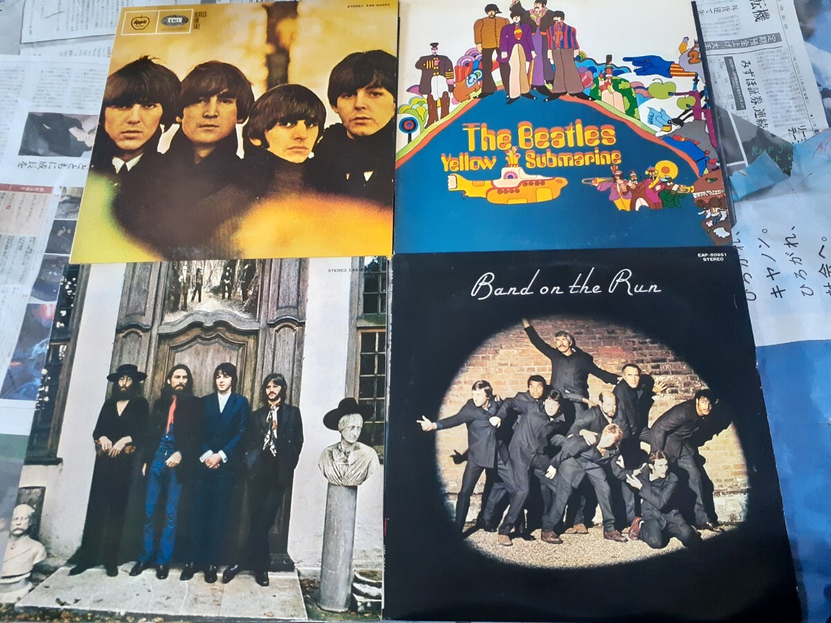ビートルズ日本盤 LP38枚(赤盤15枚有)まとめて! THE BEATLES ビートルズ日本盤 LP38枚(赤盤15枚有)まとめて! THE BEATLES