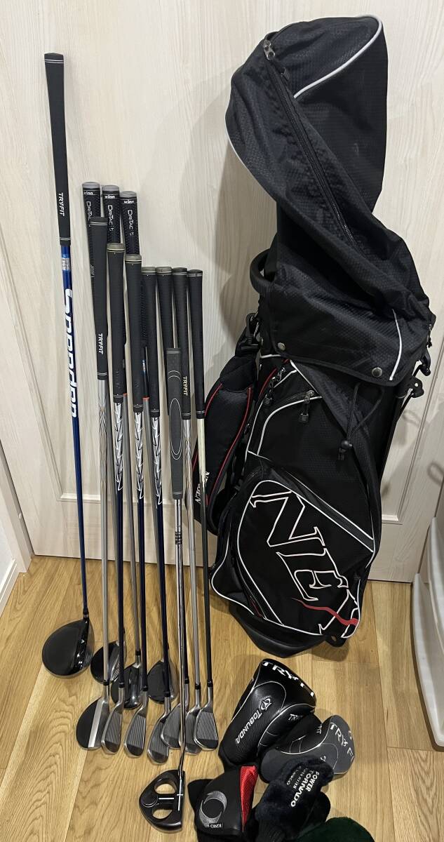 TOBUNDA トブンダ ゴルフ セット■12本セット■NEXGEN キャディバッグ付【送料無料】_画像4